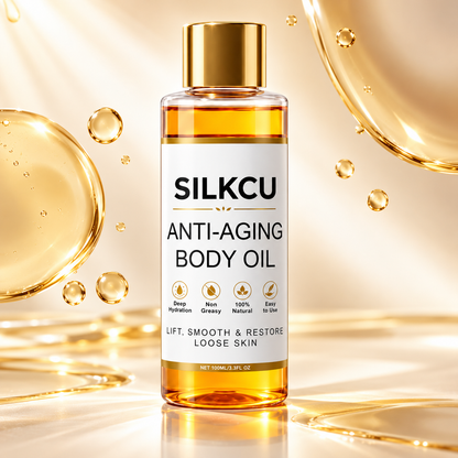 Hautstraffendes Körperöl gegen trockene & reif wirkende Haut – Anti-Aging Pflegeöl, 100 ml