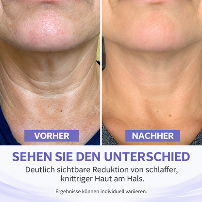 Straffende Halscreme mit Hyaluronsäure & Koffein – Anti-Aging Pflege, 50 ml
