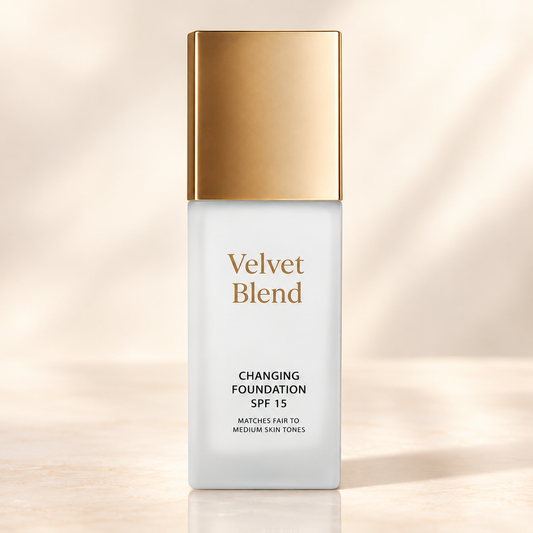 Farbtonanpassende Foundation SPF 15 – Natürliches Finish – 30 ml