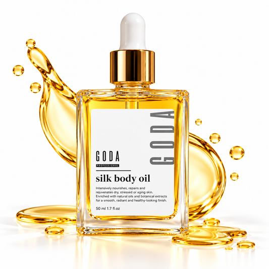 GODA Silk Body Oil – Feuchtigkeitsspendendes Körperöl mit sinnlichem Duft – 50 ml