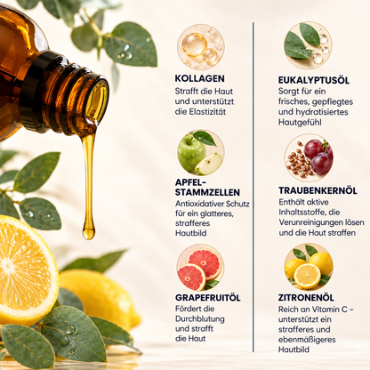 Anti-Cellulite-Massageöl – Straffendes Körperöl 240ml | Body For Us