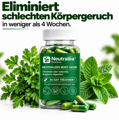 Natürliche Anti-Geruch Ergänzung – Unterstützung für Körper- & Atemfrische | Neutralea™